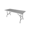 Stabiler Klapptisch als Basis für Eventtisch mit Stretch-Husse – robuster Messtisch für Indoor und Outdoor Events