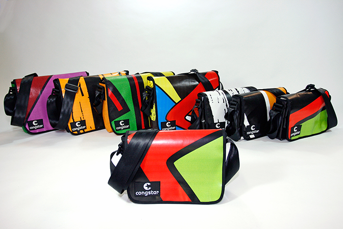 Recycelte Taschen Cargo Bags